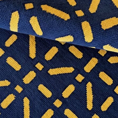 Handmade Tribal Cotton and Wool Handknotted Rug for Artistic Decor